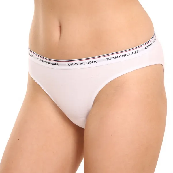 3PACK dámske nohavičky Tommy Hilfiger biele (UW0UW00043 100) M