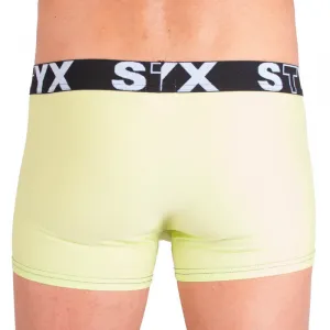 Pánske boxerky Styx športová guma nadrozmer zelenkavé (R4) 4XL, trenky