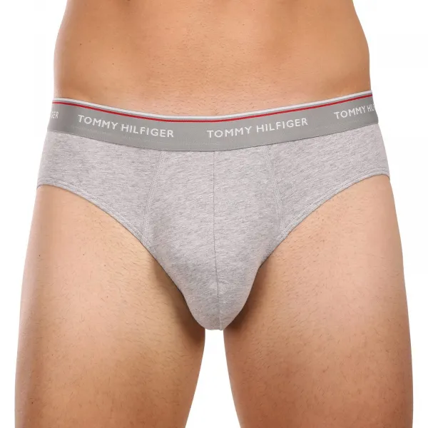 3PACK pánske slipy Tommy Hilfiger viacfarebné (1U87903766 004) M