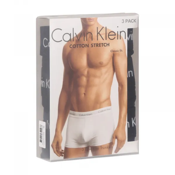3PACK pánske boxerky Calvin Klein čierne (U2664G-XWB) M, trenky