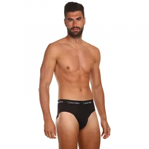 3PACK pánske slipy Calvin Klein čierne (U2661G-XWB) S