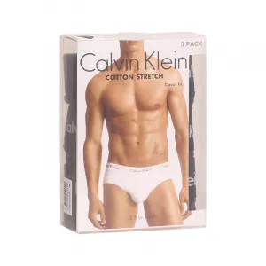 3PACK pánske slipy Calvin Klein čierne (U2661G-XWB) S