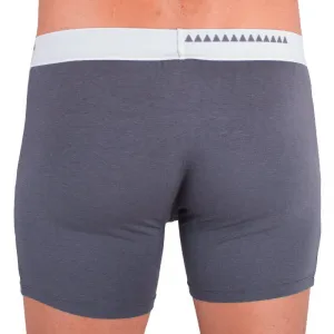 Pánske boxerky 69SLAM fit bamboo plain dark grey M, trenky