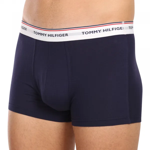 3PACK pánske boxerky Tommy Hilfiger tmavo modré (1U87903842 904) M, trenky