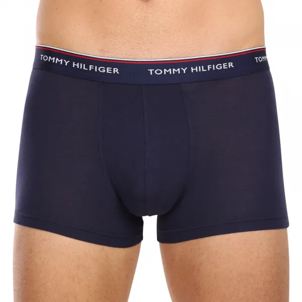 3PACK pánske boxerky Tommy Hilfiger tmavo modré (1U87903842 904) M, trenky