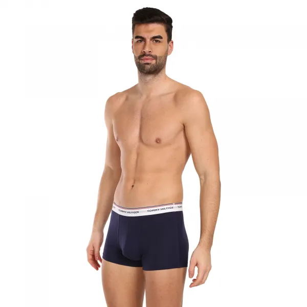 3PACK pánske boxerky Tommy Hilfiger tmavo modré (1U87903842 904) M, trenky