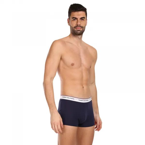 3PACK pánske boxerky Tommy Hilfiger tmavo modré (1U87903842 904) M, trenky