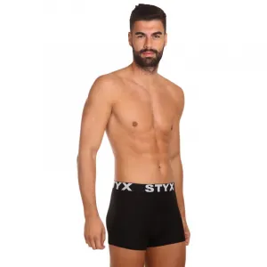 Pánske boxerky Styx športová guma čierne (G960) M, trenky