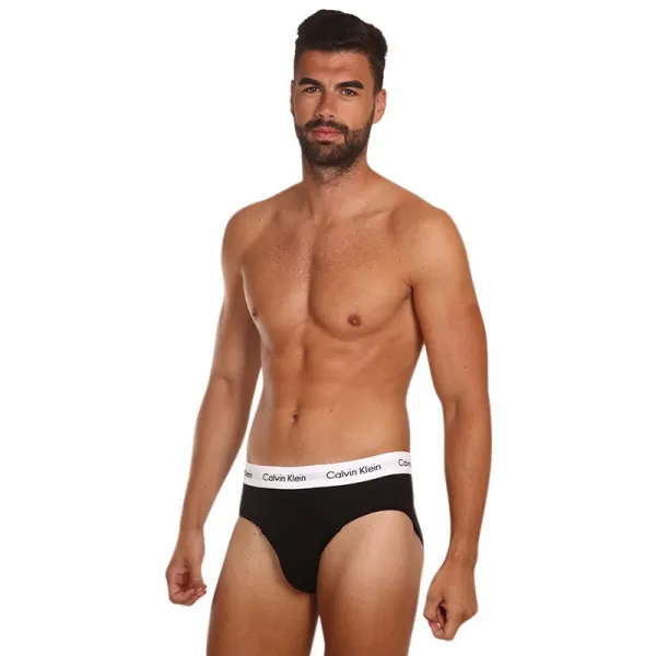 3PACK pánske slipy Calvin Klein viacfarebné (U2661G-998) M