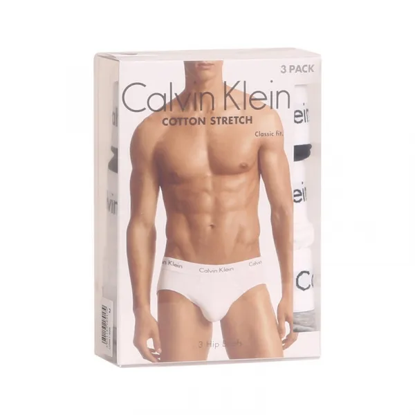 3PACK pánske slipy Calvin Klein viacfarebné (U2661G-998) M