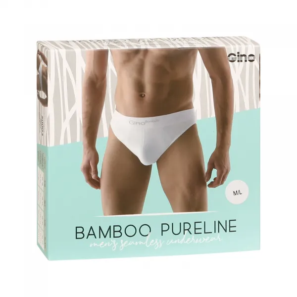 Pánske slipy Gino bambusové biele (50003) S