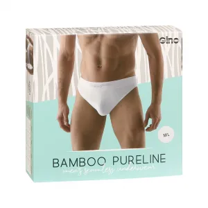 Pánske slipy Gino bambusové biele (50003) S