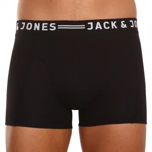 3PACK pánske boxerky Jack and Jones čierne (12081832 - black/black) M, trenky