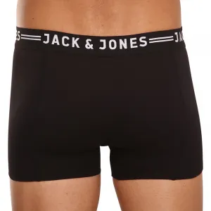 3PACK pánske boxerky Jack and Jones čierne (12081832 - black/black) M, trenky