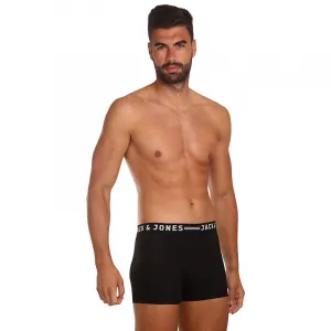 3PACK pánske boxerky Jack and Jones čierne (12081832 - black/black) M, trenky