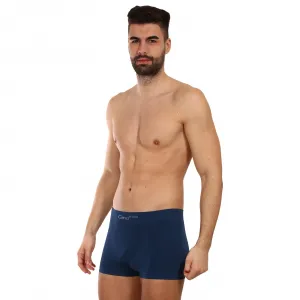 Pánske boxerky Gino bezšvové bambusové petrol (53004) M, trenky