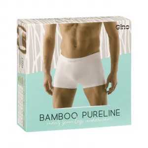 Pánske boxerky Gino bezšvové bambusové petrol (53004) M, trenky