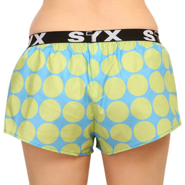 Dámske trenky Styx art športová guma bodky (T1054) M, trenírky