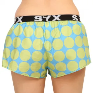 Dámske trenky Styx art športová guma bodky (T1054) M, trenírky