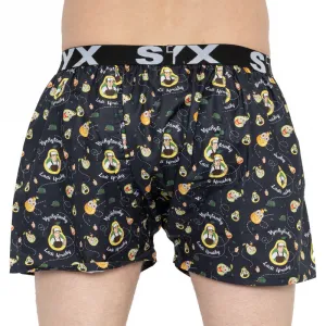 Pánske trenky Styx art športová guma Vychytávky Ládi Hrušky hruška (B952) L, trenírky