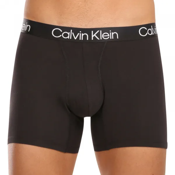3PACK pánske boxerky Calvin Klein čierne (NB2971A-7VI) S, trenky