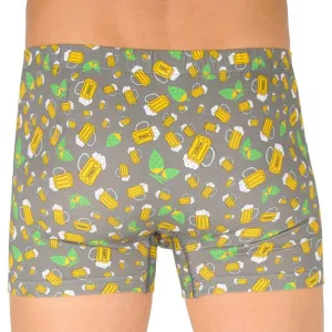 Pánske boxerky VoXX viacfarebné (Kevin-pivo/malé sivé) L, trenky