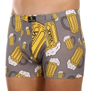 Pánske boxerky VoXX viacfarebné (Kevin-pivo/veľké sivé) M, trenky