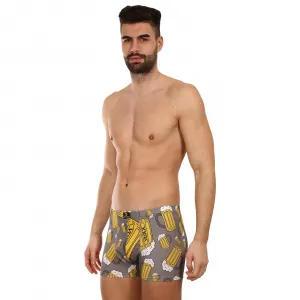 Pánske boxerky VoXX viacfarebné (Kevin-pivo/veľké sivé) M, trenky