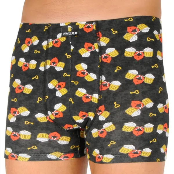 Pánske boxerky VoXX viacfarebné (Kevin-pivo/love) M, trenky