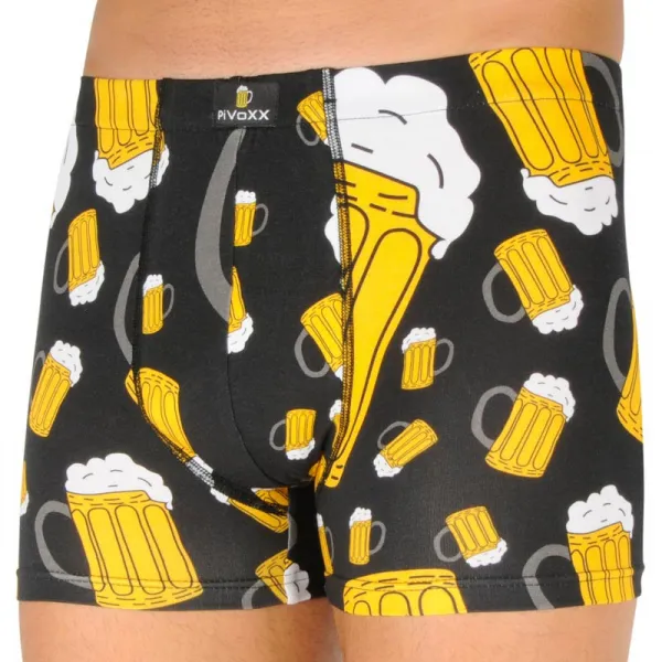 Pánske boxerky VoXX viacfarebné (Kevin-veľké čierne) M, trenky