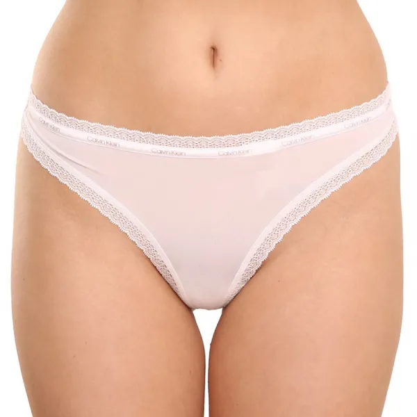 3PACK dámske tangá Calvin Klein viacfarebné (QD3802E-FIY) M