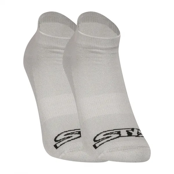 3PACK ponožky Styx nízke sivé (3HN1062) L