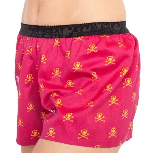 Dámske trenky Represent small bones vínové (R0W-BOX-0704) M, trenírky