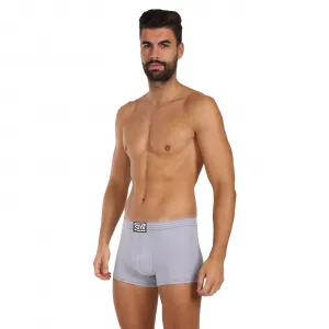 Pánske boxerky Styx klasická guma svetlo sivé (Q1067) M, trenky