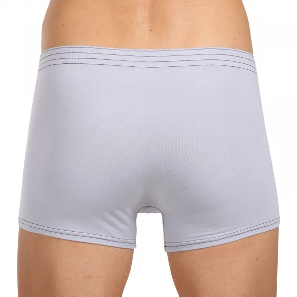 Pánske boxerky Styx klasická guma svetlo sivé (Q1067) M, trenky