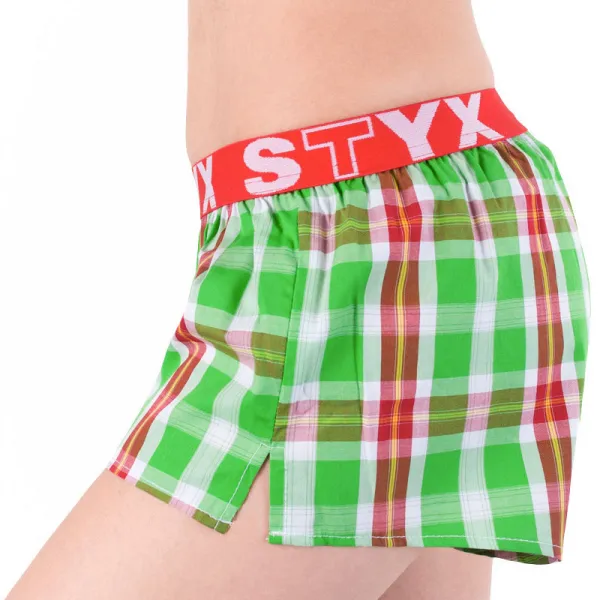Dámske trenky Styx športová guma viacfarebné (T633) S, trenírky