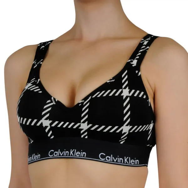 Dámska podprsenka Calvin Klein čierna (QF6702E-VG8) M