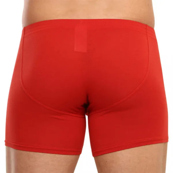 Pánske boxerky Styx long klasická guma červené (F1064) M, trenky
