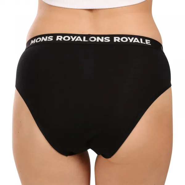 Dámske nohavičky Mons Royale merino čierne (100044-1169-001) M