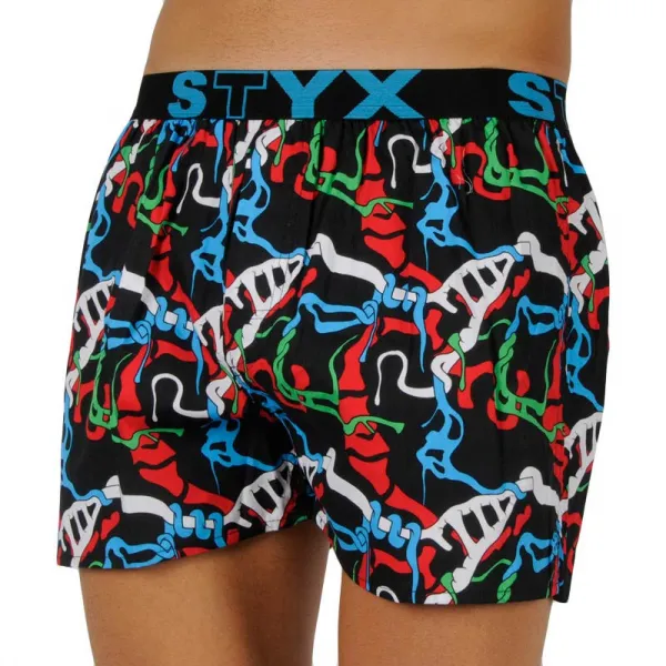 Pánske trenky Styx art športová guma jungle (B1157) M, trenírky