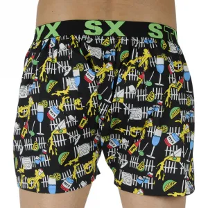Pánske trenky Styx art športová guma párty (B1251) L, trenírky