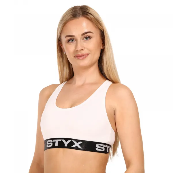 Dámska podprsenka Styx šport biela (IP1061) M