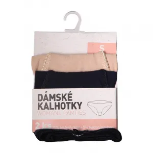 2PACK dámske nohavičky Molvy viacfarebné (MD-843-KEB) M