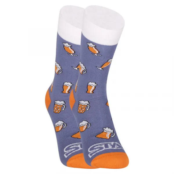 Veselé ponožky Styx vysoké pivo (H1357) M