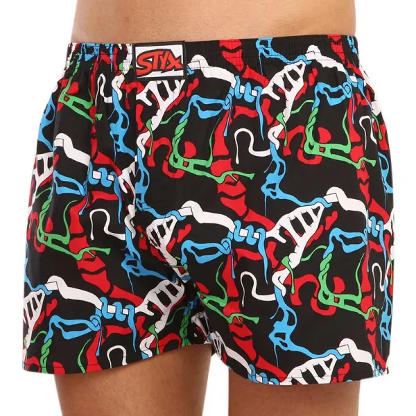 Pánske trenky Styx art klasická guma jungle (A1157) S, trenírky