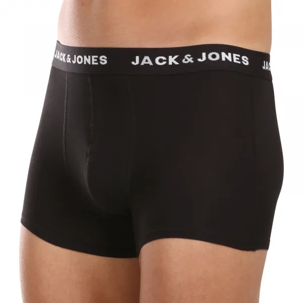 7PACK pánske boxerky Jack and Jones čierne (12171258) S, trenky