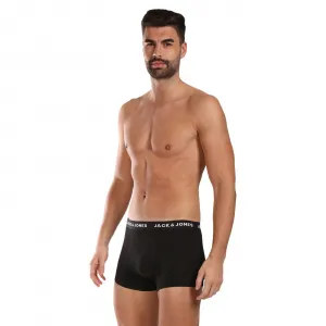 7PACK pánske boxerky Jack and Jones čierne (12171258) S, trenky