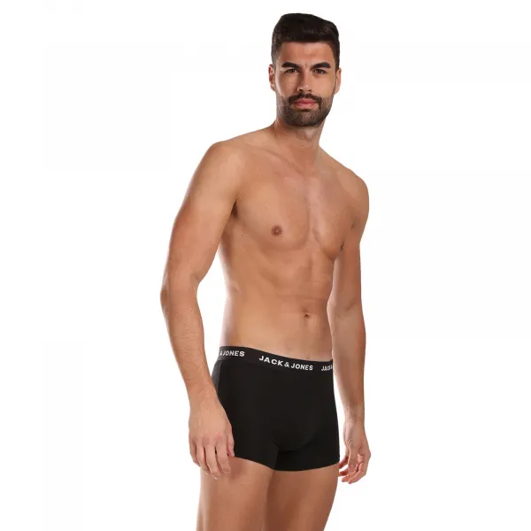 7PACK pánske boxerky Jack and Jones čierne (12171258) S, trenky