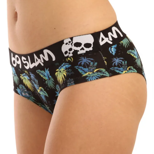 Dámske nohavičky 69SLAM bamboo tiki face (GWBIKI-BB) M
