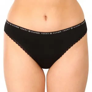 3PACK dámske nohavičky Tommy Hilfiger čierne (UW0UW02825 0R7) M